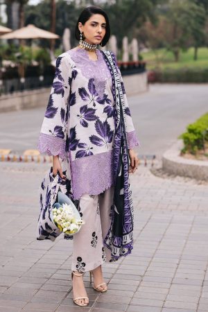 Designer Lilac Lawn Replica