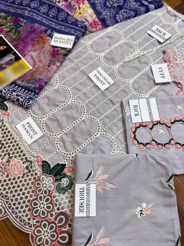 Designer Lavender Cotton Replica - Image 4
