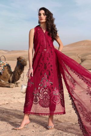 Maria b D-2504-A Cotton Lawn Replica