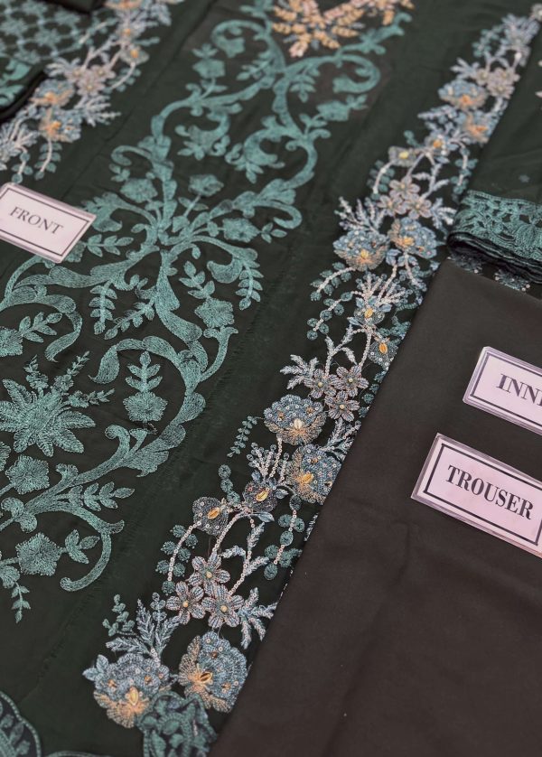 Maria b BD-3008 Chiffon Replica - Image 3