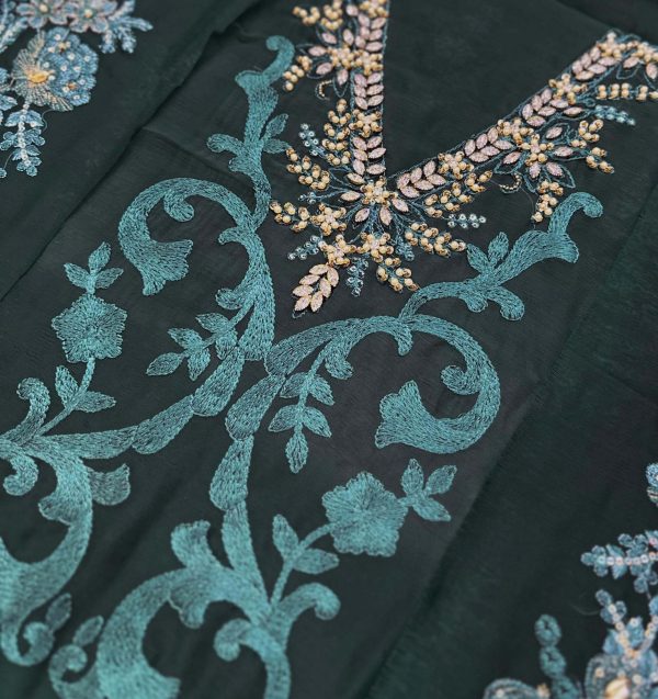 Maria b BD-3008 Chiffon Replica - Image 4