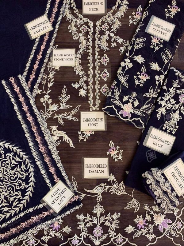 Zainab Fawad Zuri Organza Replica - Image 2
