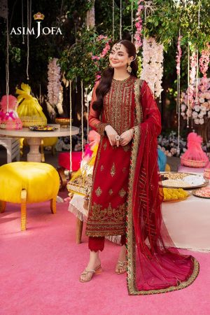 Asim jofa Embroidered Replica