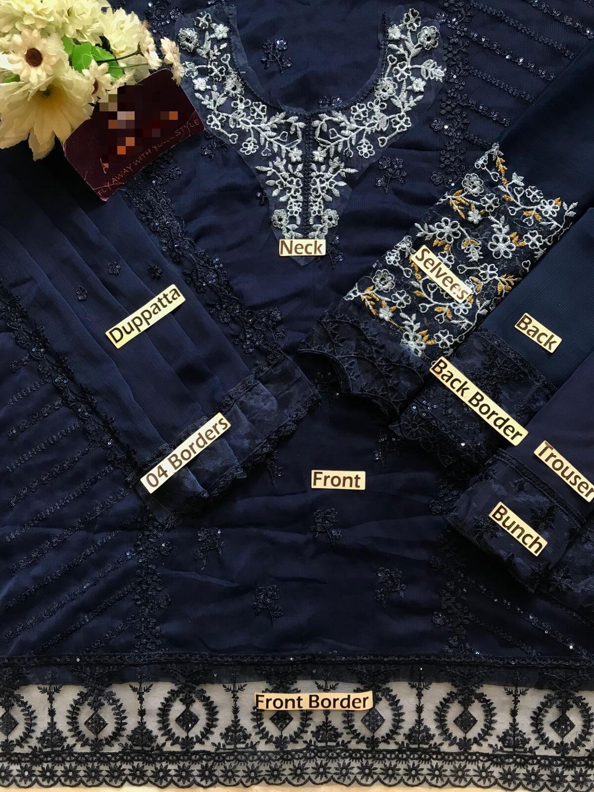 Azure Breeze Chiffon Replica - Image 2