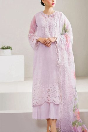 Baroque Lavender Organza Replica