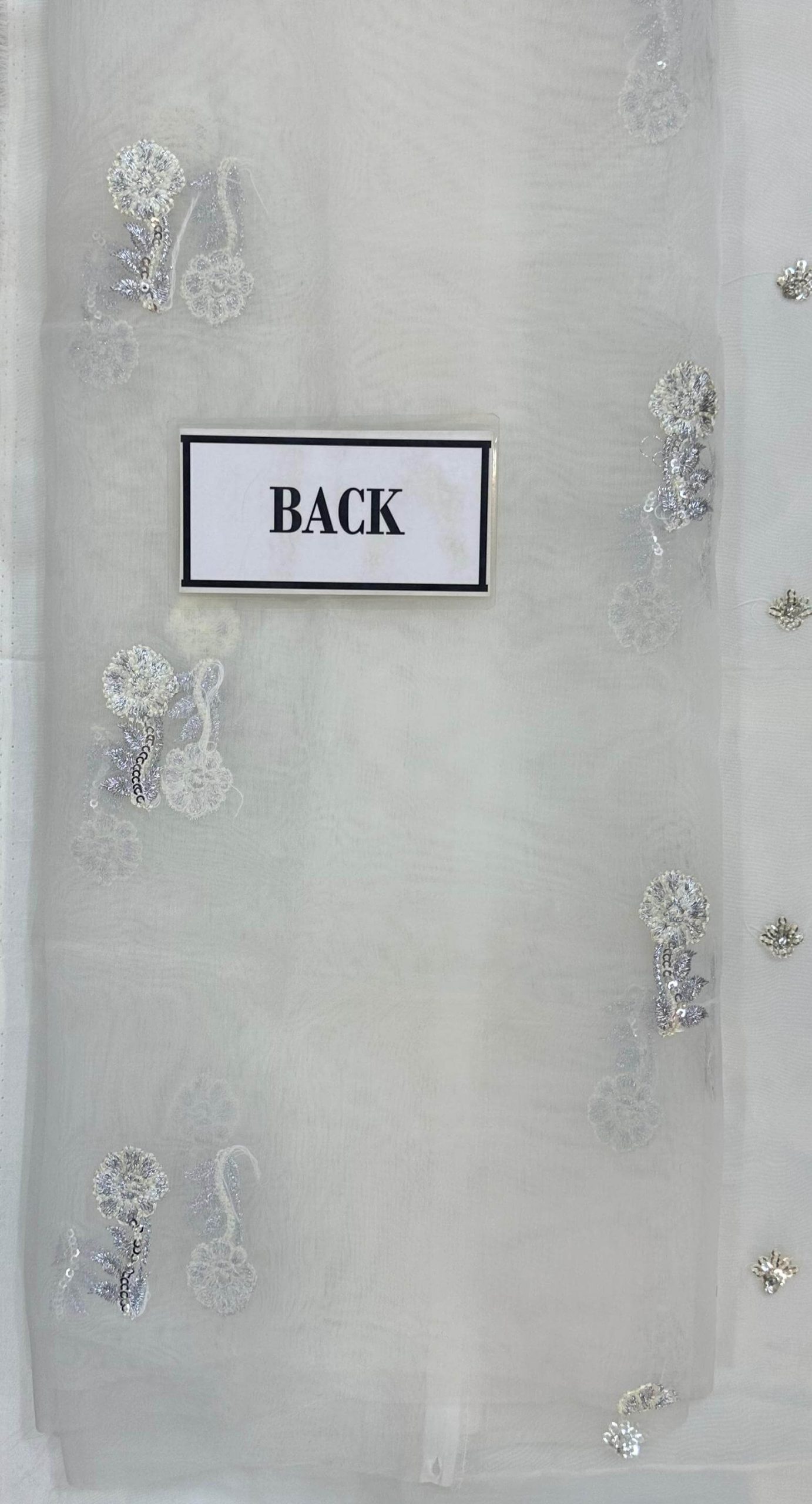 Agha Noor White Organza Replica - Image 7