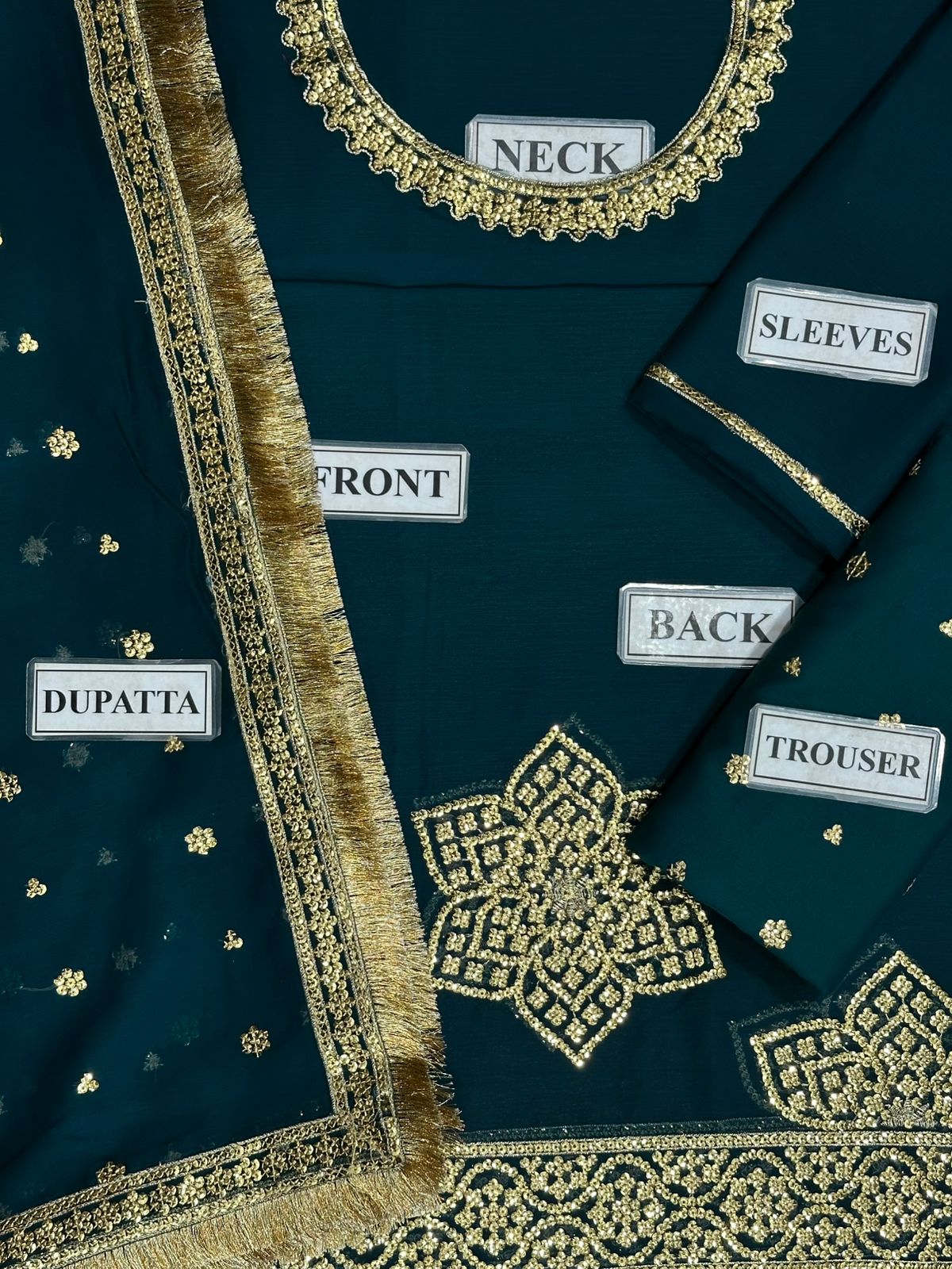 Designer Formal Zinc Chiffon Replica - Image 2