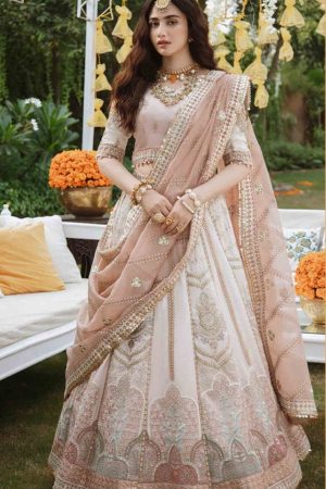 Maryam Hussain Organza Bridal Replica