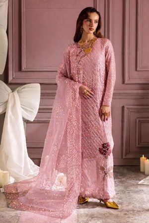 Nureh Lush Pink Chiffon Replica