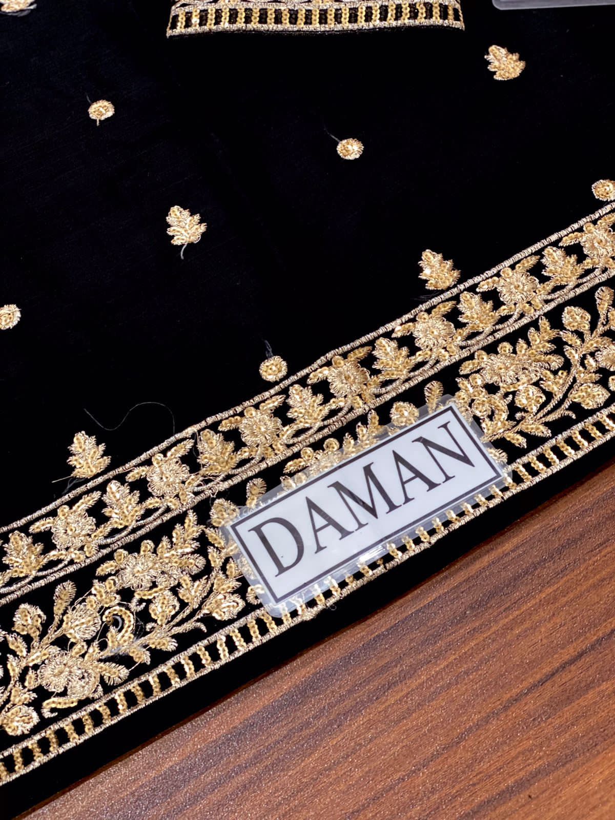 Asim jofa black Chiffon Replica - Image 3
