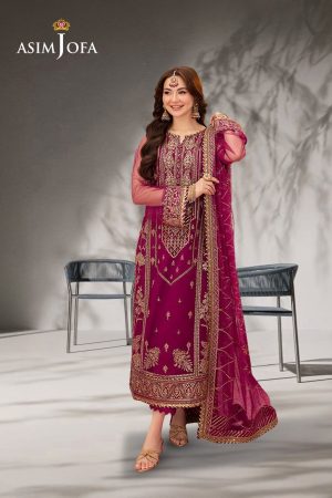 Asim jofa AJMJD-09 Chiffon Replica