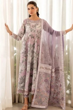 Baroque Floral Lawn Causal Wear Replica