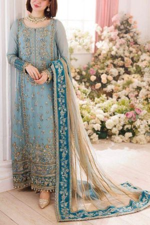 Charizma Sea Green Chiffon Replica