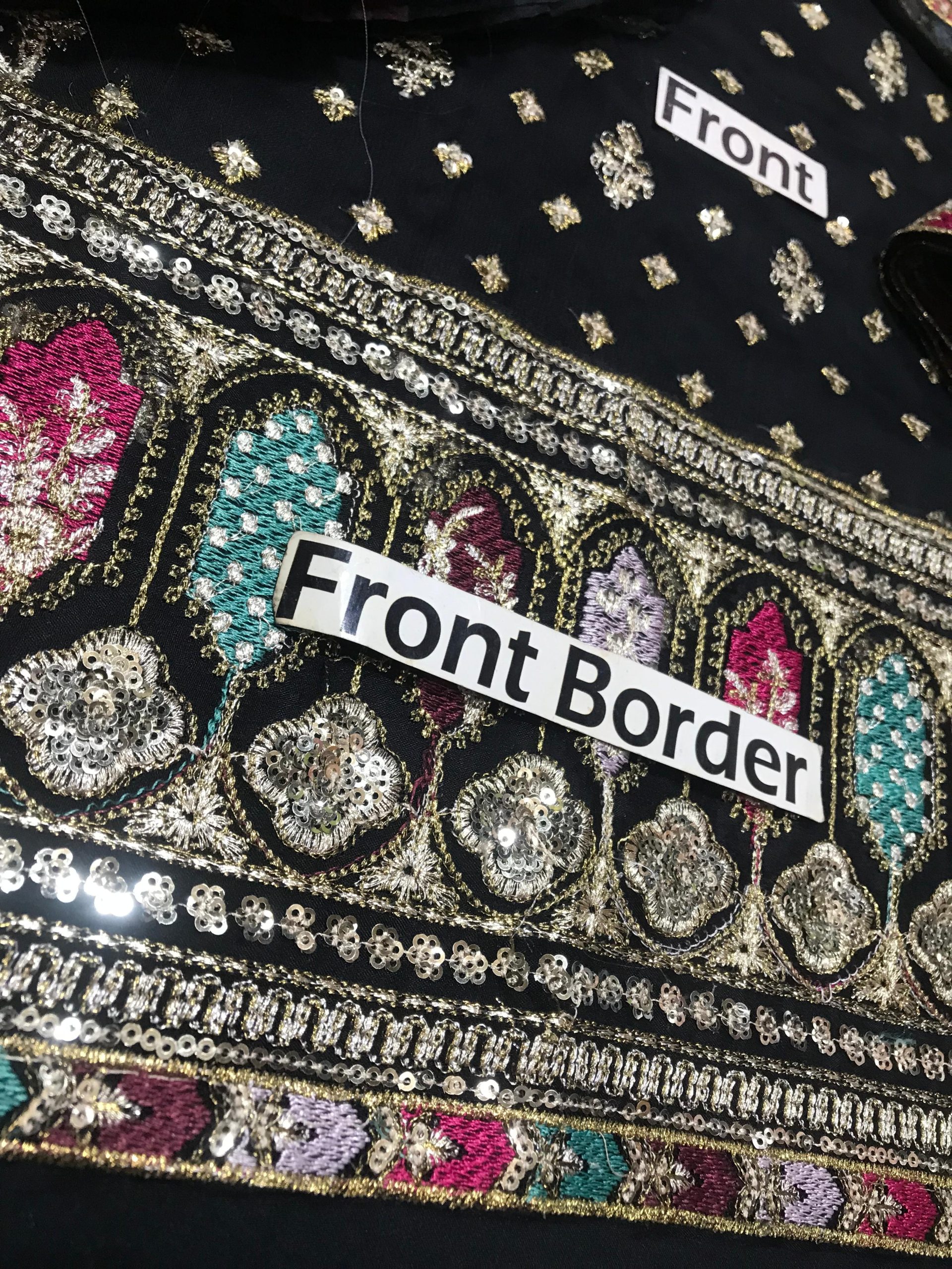 Charizma Black Chiffon Replica - Image 6