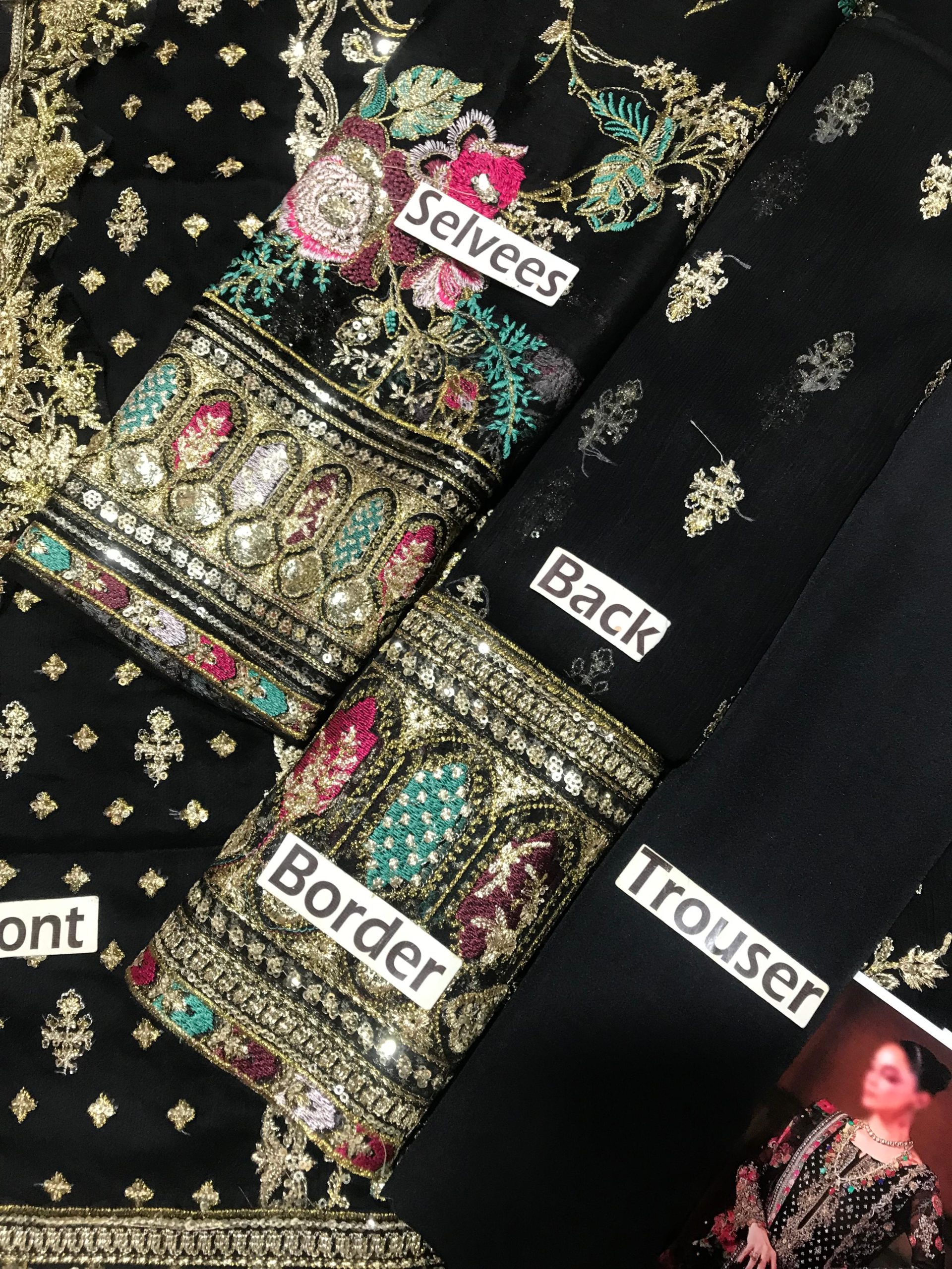 Charizma Black Chiffon Replica - Image 5