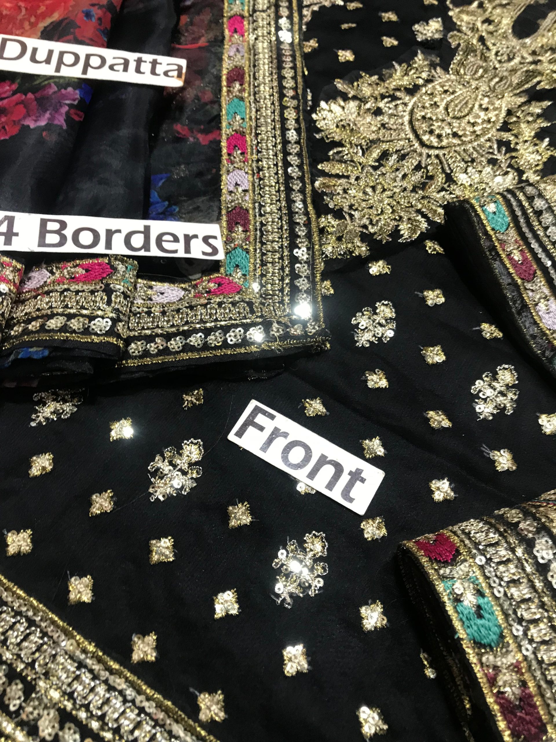 Charizma Black Chiffon Replica - Image 3