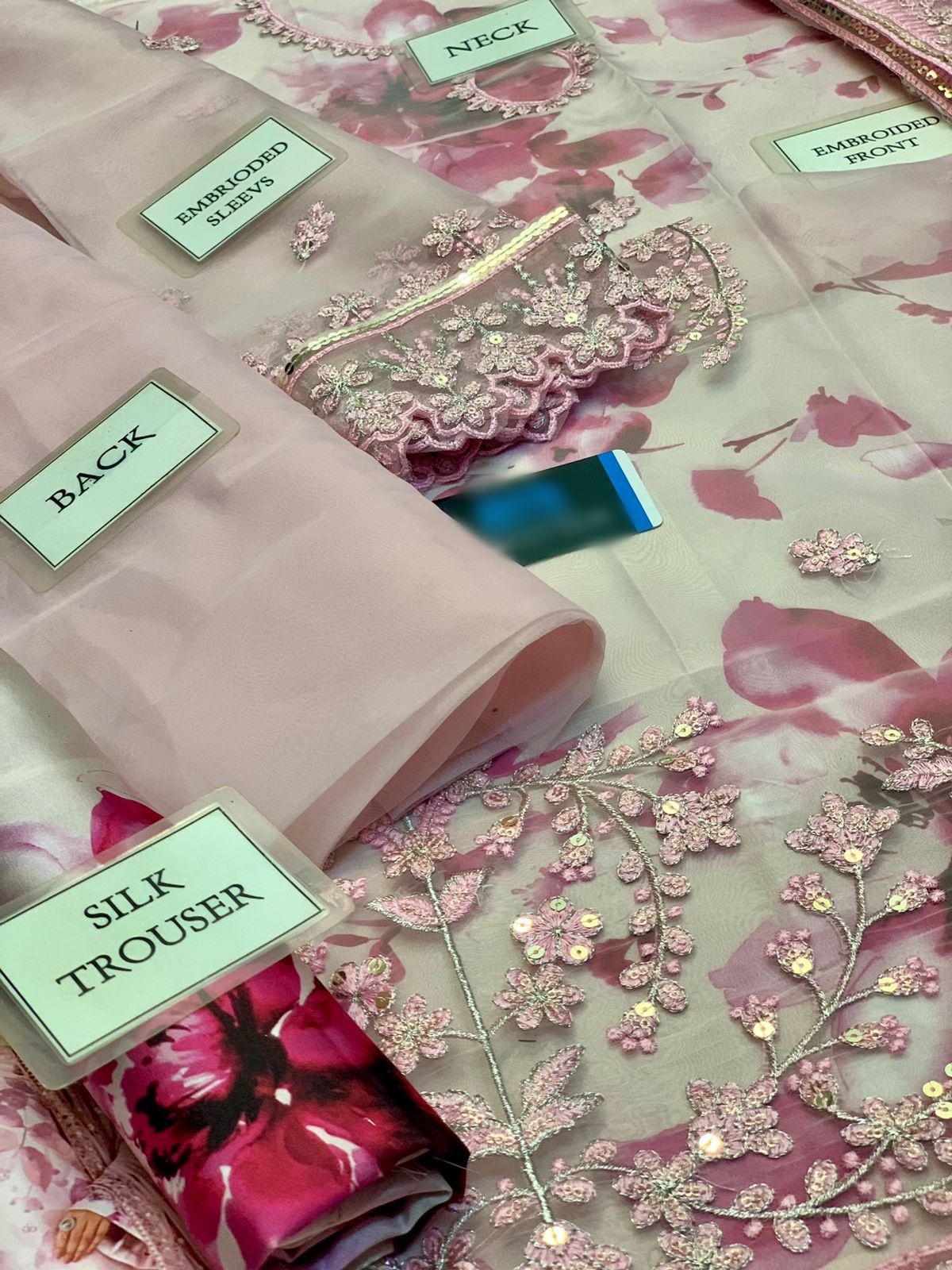 Zarif Rahma Organza Replica - Image 5