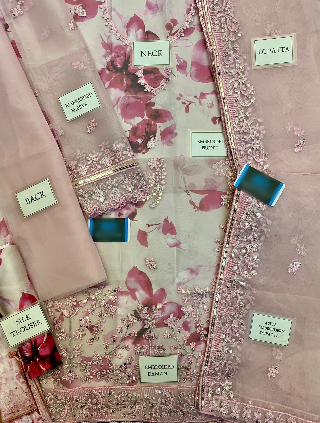 Zarif Rahma Organza Replica - Image 2