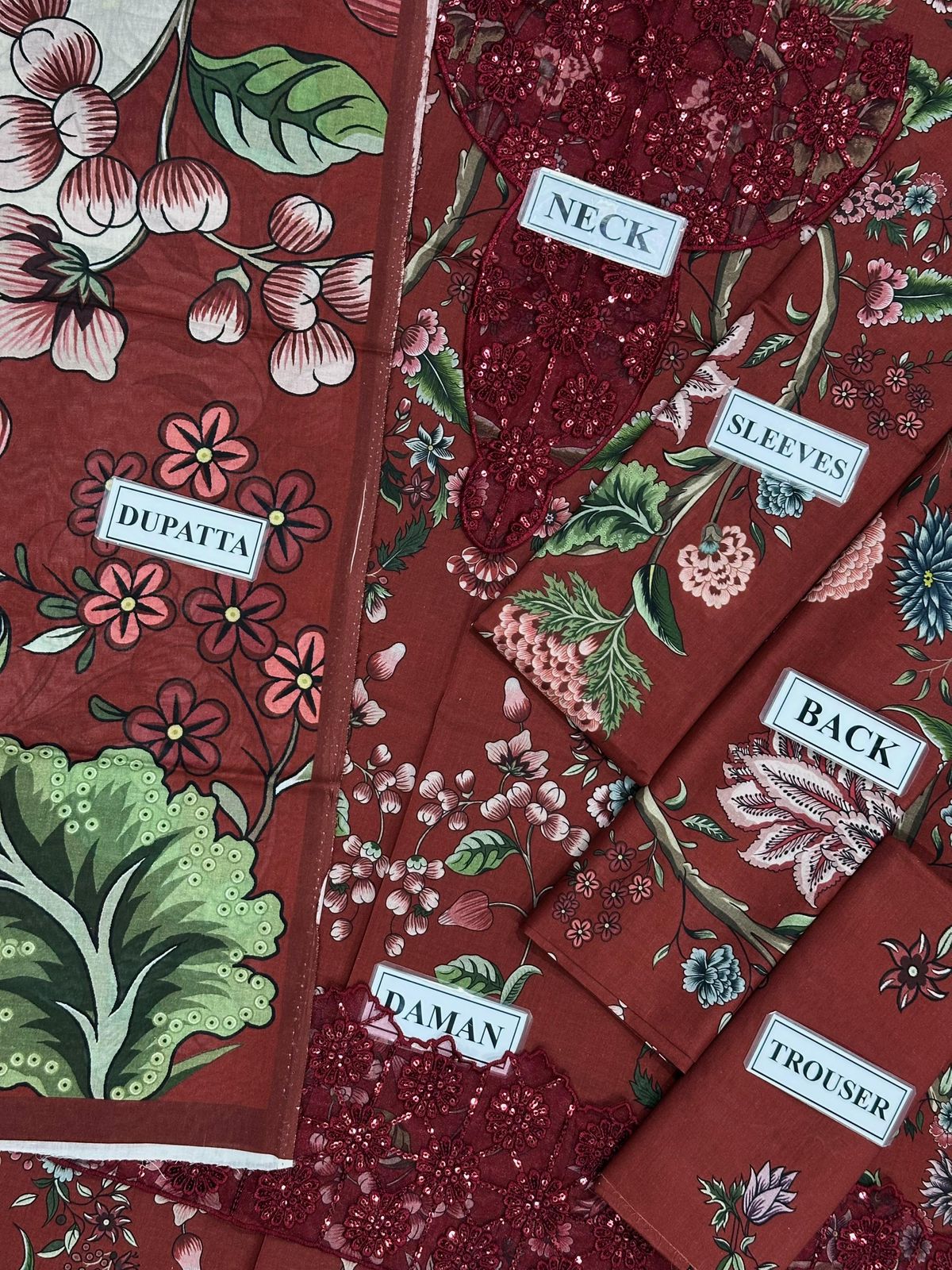 Maria b MPT-2709-A Lawn Replica - Image 2