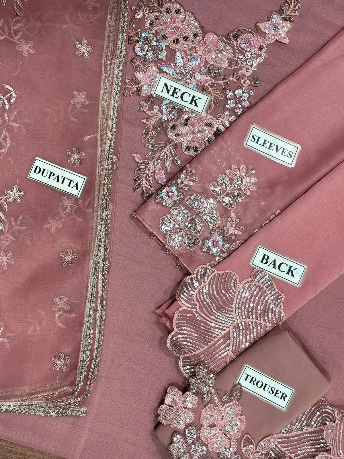 Iznik Mate Pink Chiffon Replica - Image 2