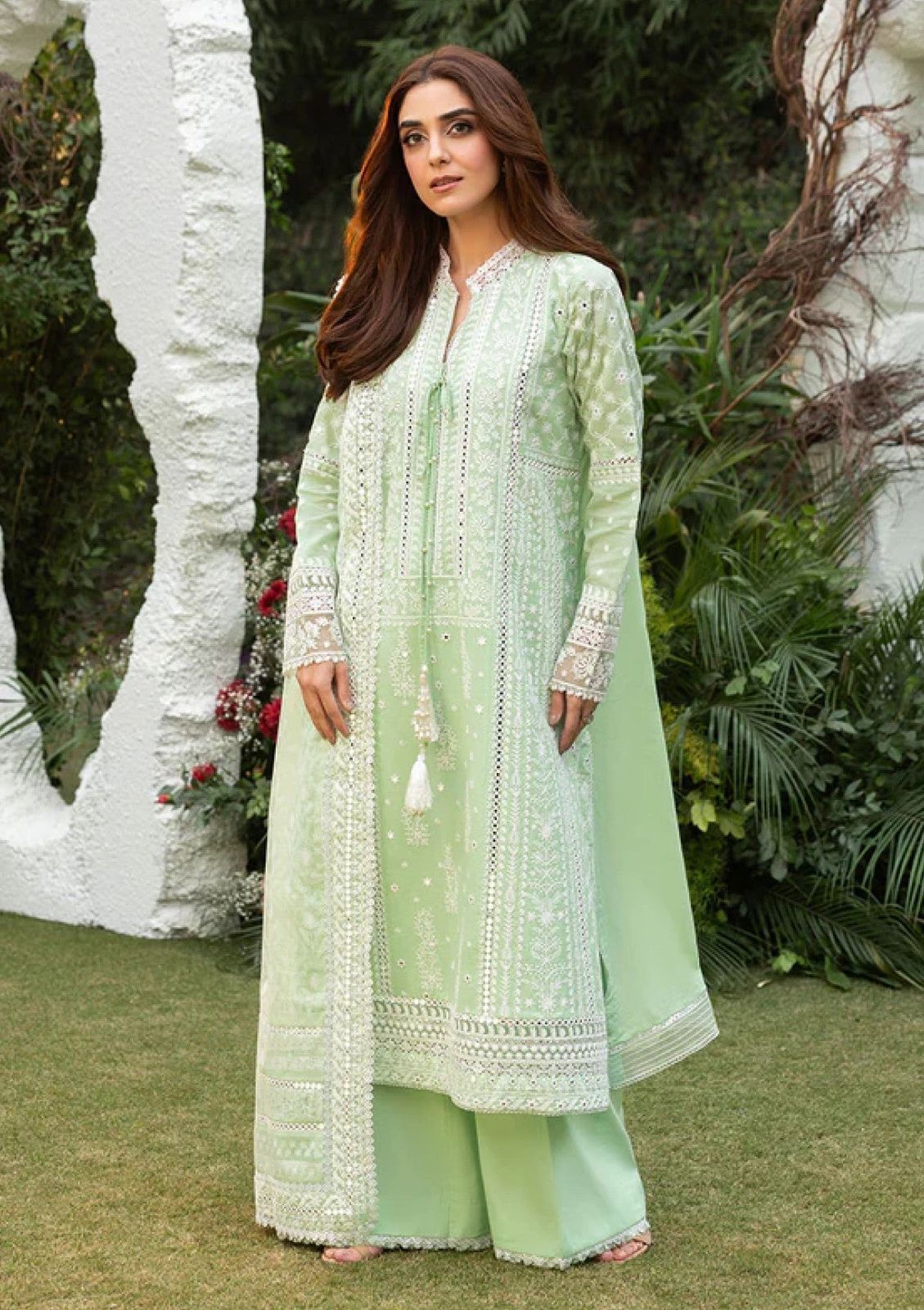 Sobia Nazir Cotton Lawn Formal Wear Replica