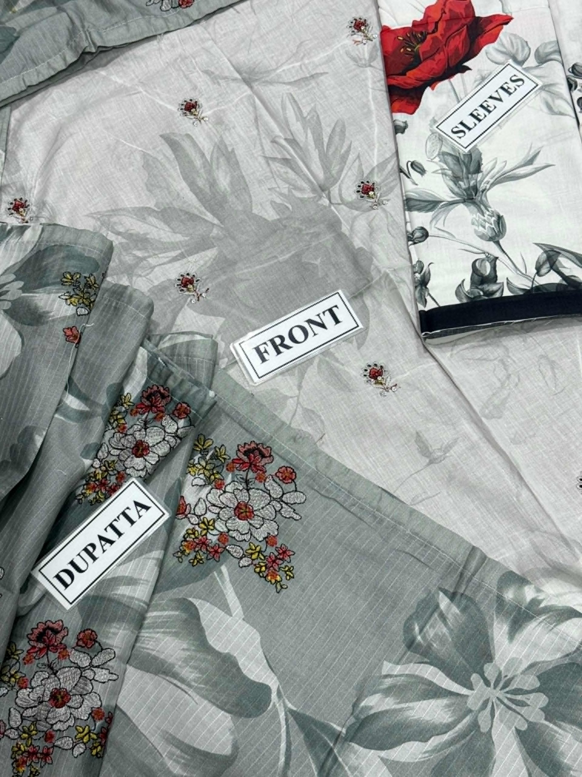 Tawakal Floral Printed Lawn Replica - Image 4