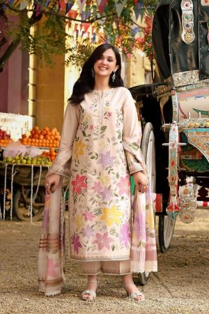 Aneela's Floral Lawn Forma Wear Replica