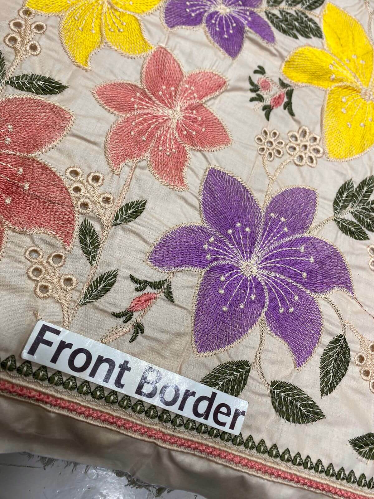 Aneela's Floral Lawn Forma Wear Replica - Image 5