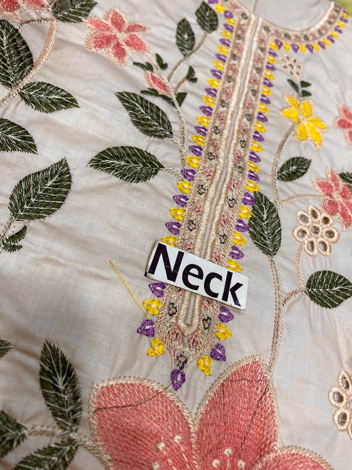 Aneela's Floral Lawn Forma Wear Replica - Image 4