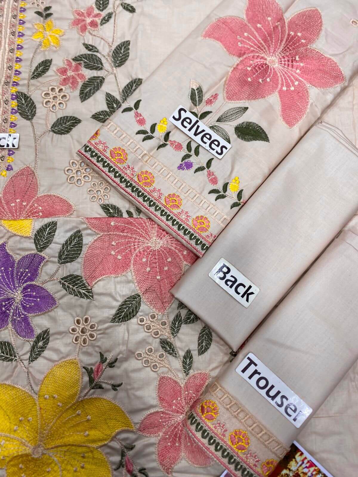 Aneela's Floral Lawn Forma Wear Replica - Image 3