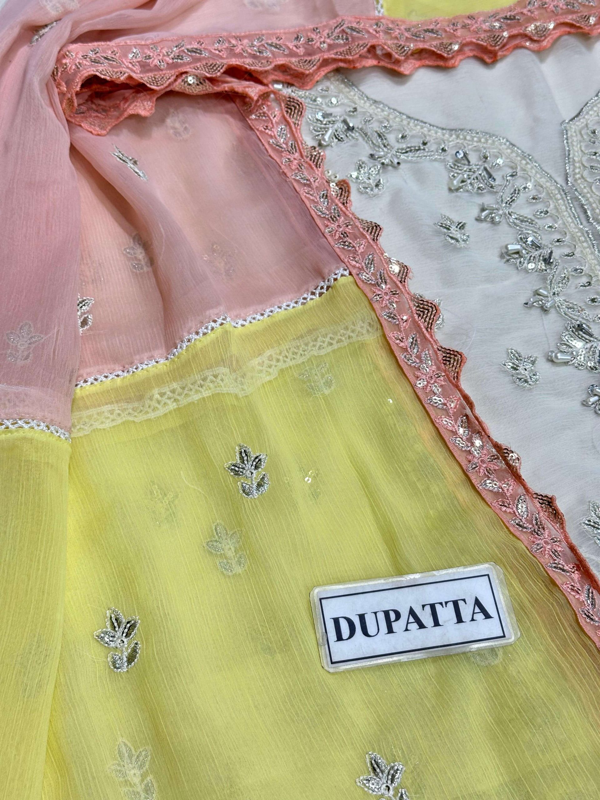 Gulaal Fareyah Chiffon Replica - Image 3