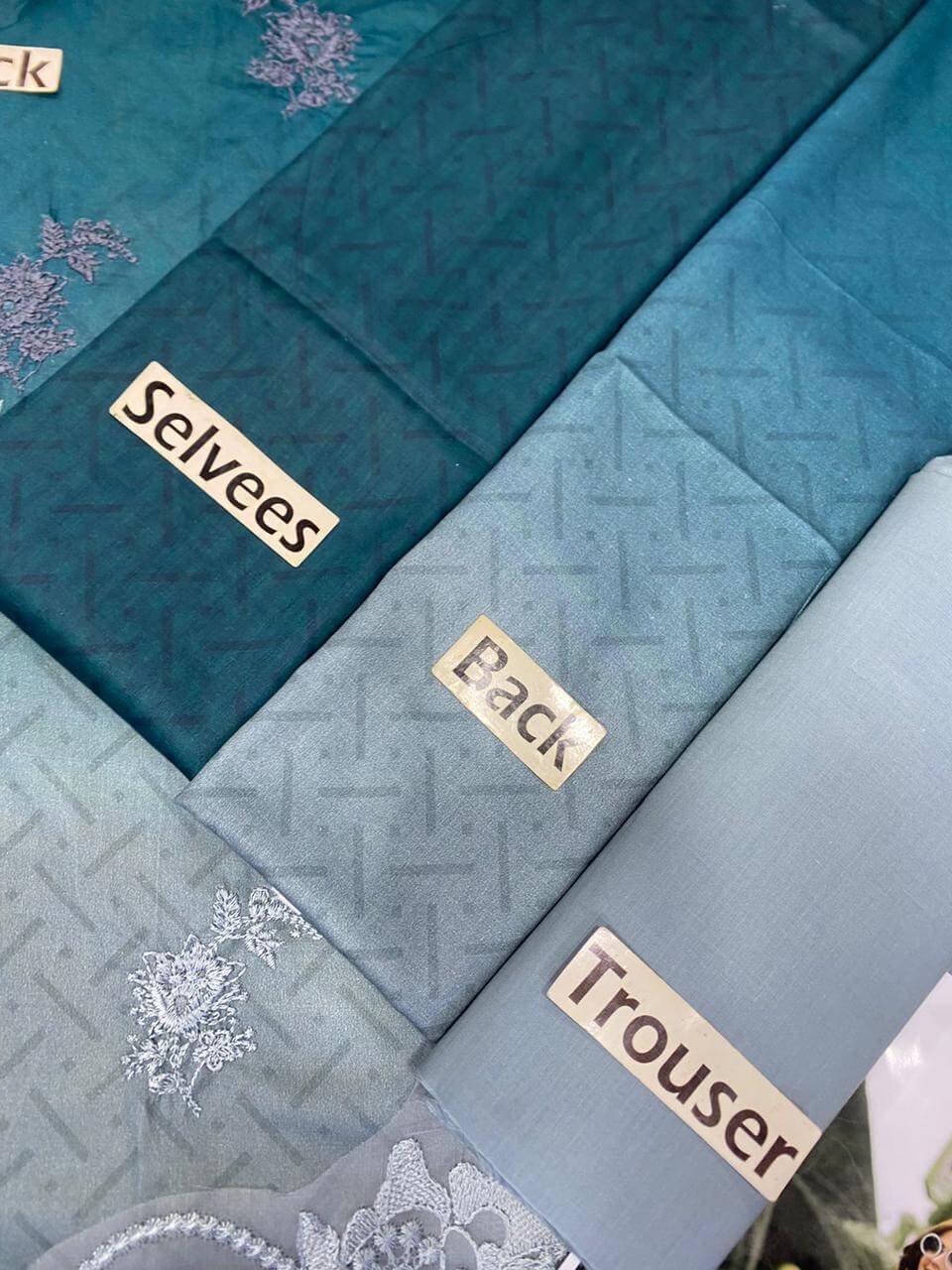 Noor by Sadia Asad Tie And Die Lawn Replica - Image 5