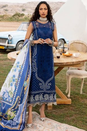 Bin ilyas Blue Lawn Formal Wear Replica