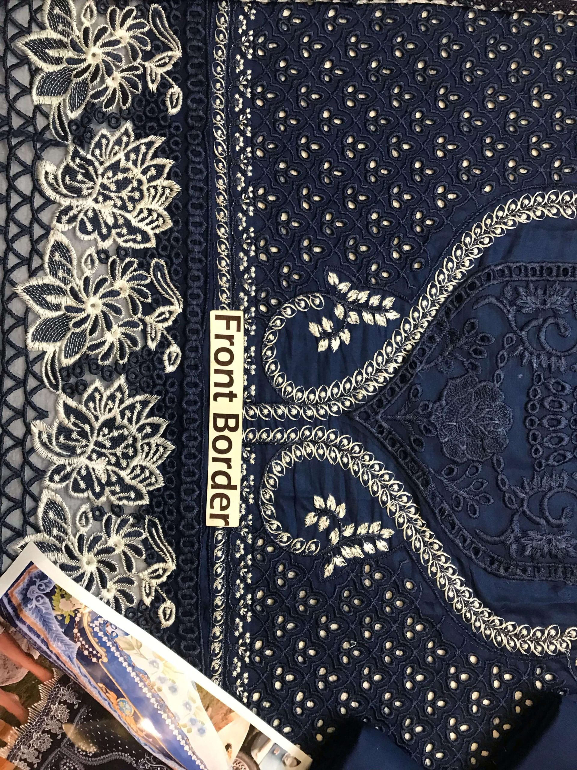 Bin ilyas Blue Lawn Formal Wear Replica - Image 5