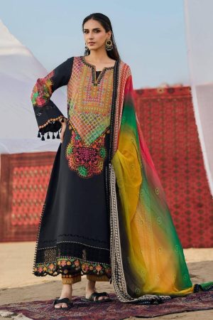 Charizma Black Swiss Lawn Replica