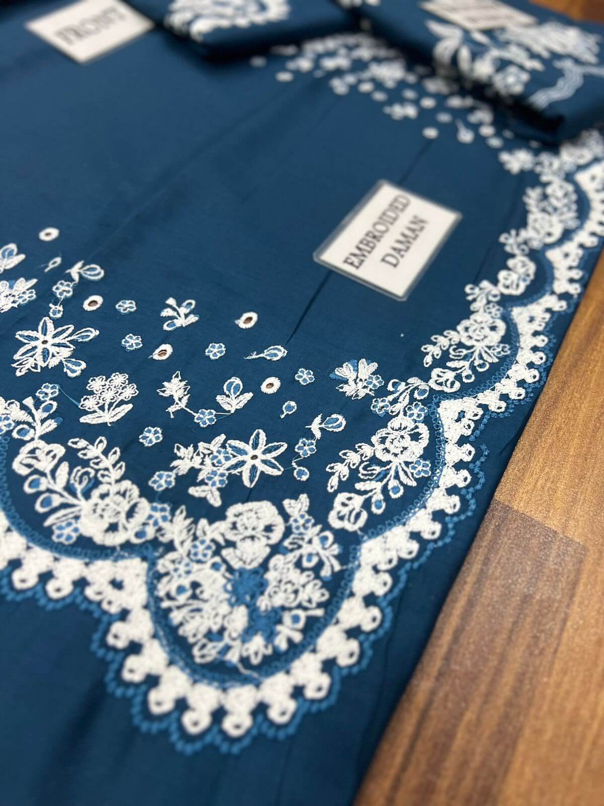 Zara Coco Blue Cotton Replica - Image 4