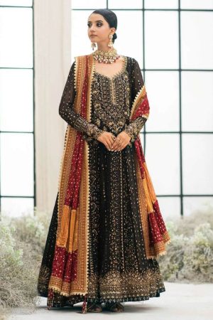 Aik Atelier Black Beauty Chiffon Replica