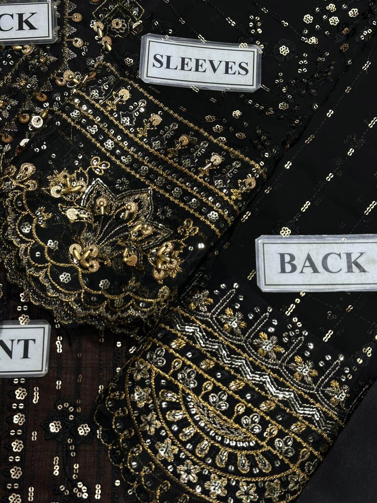 Aik Atelier Black Beauty Chiffon Replica - Image 5