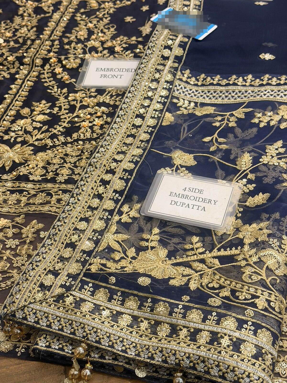 Faiza Saqlain Ayska Chiffon Replica - Image 5